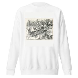 King Log by Arthur Rackham Sweatshirt