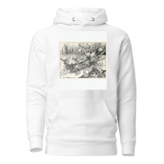 King Log by Arthur Rackham Hoodie