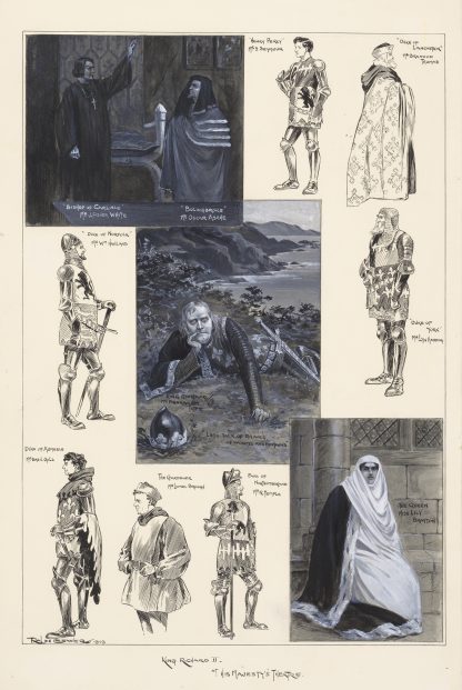 King Richard II at His Majesty’s Theatre by Ralph Cleaver