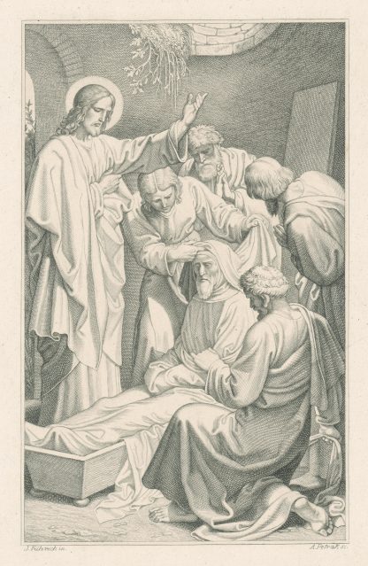 Kristus uzdravuje nemocných by Joseph von Führich