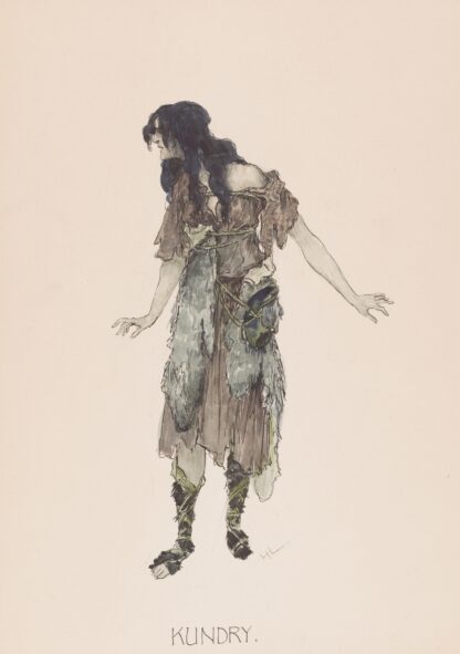 Kundry. by Heinrich Lefler