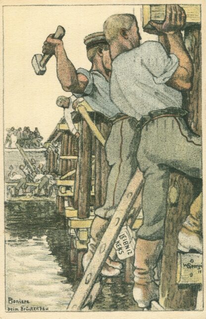 Künstlerpostkarte by Walter Georgi