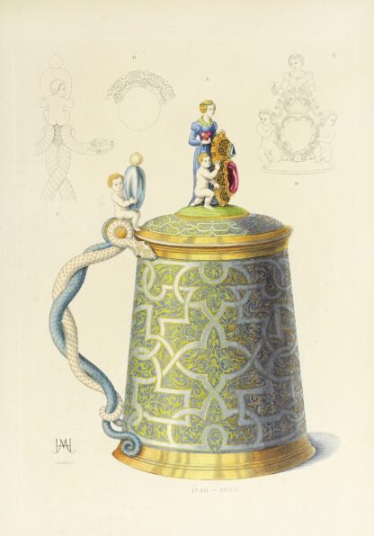 Kunstwerke und Geräthschaften des Mittelalters und der Renaissance Pl.06 by Carl Becker