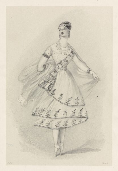 La bayadère by Alfred Edward Chalon