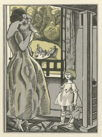 La jeune mère by Fernand Siméon