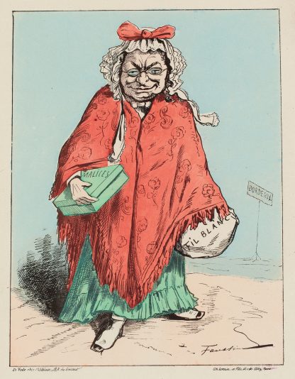La mère Thiers par Faustin.Enfin ça y est c’te pauvre fille de République, j’y ai trouvé un bien brave homme.le c by Faustin Betbeder