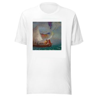 La Voile grise by Odilon Redon T-Shirt
