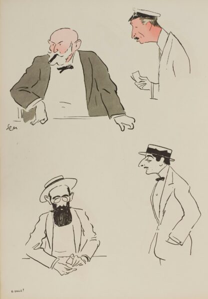 Landau, D. Rochereau, Leonino, Letellier by Georges Goursat (Sem)