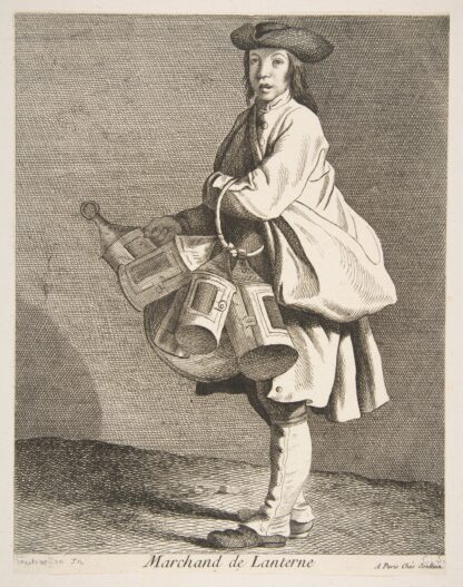 Lantern Seller by Edmé Bouchardon