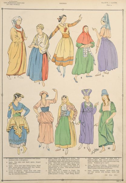 Latins – Dresses by Paul Louis de Giafferri