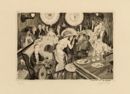 Le bar du B. sur le toit Dancing Le bœuf sur le toit by Pierre Gatier