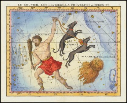 Le Bouvier, Les Levriers, La Chevelure de Berenice by John Flamsteed