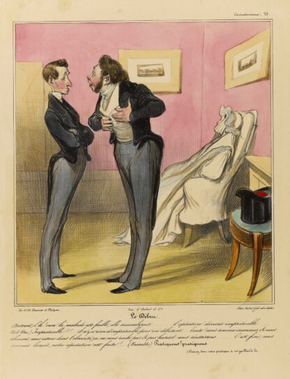 Le début by Honoré Daumier