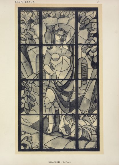 Le fleuve, au Pavillon du Royaume des Serbes, Croates et Slovènes by Jacques Gruber
