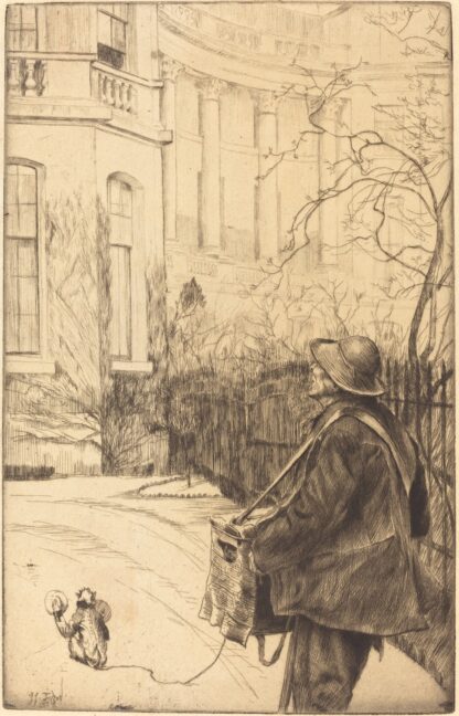 Le joueur d’orgue by James Tissot