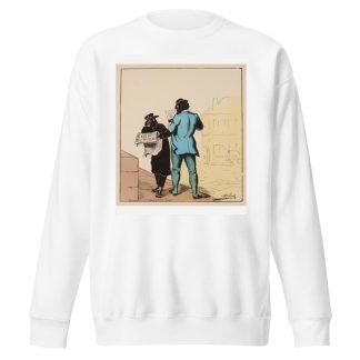 Le monde & le rappel by Moloch (Alphonse Hector Colomb) Sweatshirt
