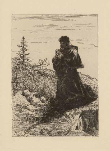 Le Pape Pl.17 by Jean-Paul Laurens