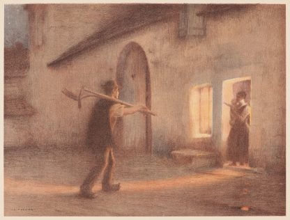 Le retour des champs by Jules Alexis Muenier