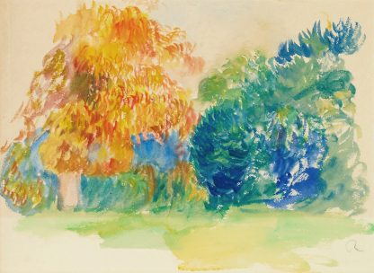 Les Arbres by Pierre-Auguste Renoir