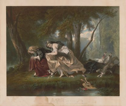 Les biches au bois by Claude Regnier