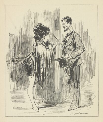 Les coulisses by Alfred Grévin