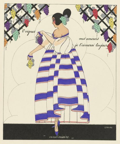 Les Douze Mois de l’Année; Vendémiaire by Marthe Romme