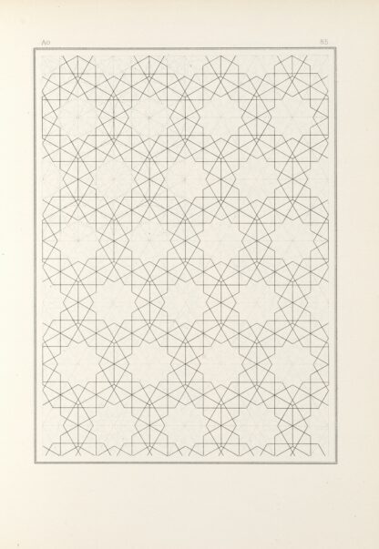 Les éléments de l’art arabe pl 085 by Jules Bourgoin