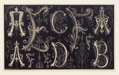 Les petits alphabets du brodeur Pl.05 by Édouard Guichard
