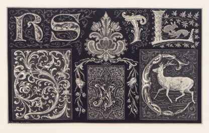 Les petits alphabets du brodeur Pl.12 by Édouard Guichard