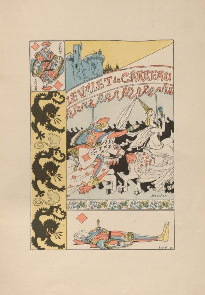 Les Rondes du Valet de Carreau Pl.1 by George Auriol