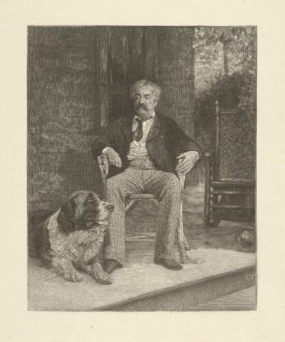 Lester Wallack by Gustave Kruell