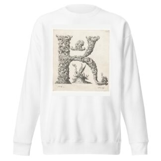 Letter K by Jeremias Falck Sweatshirt