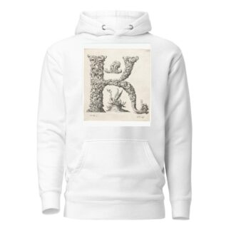 Letter K by Jeremias Falck Hoodie