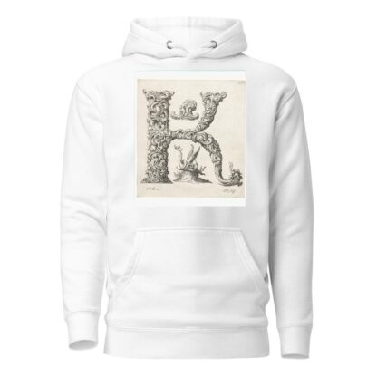 Letter K by Jeremias Falck Hoodie