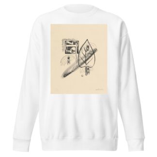 Letters by Mikuláš Galanda Sweatshirt