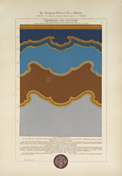L’harmonie des couleurs Pl.019 by Édouard Guichard