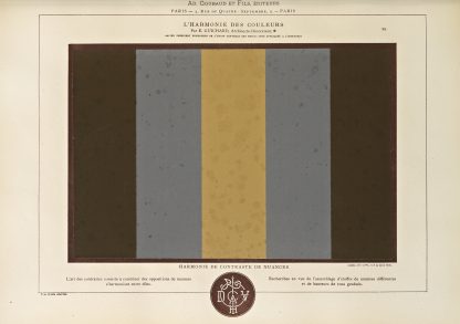 L’harmonie des couleurs Pl.049 by Édouard Guichard