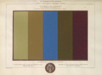 L’harmonie des couleurs Pl.055 by Édouard Guichard