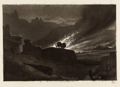 L’incendie by Fernand Cormon