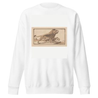 Lions by Bernard Willem Wierink Sweatshirt