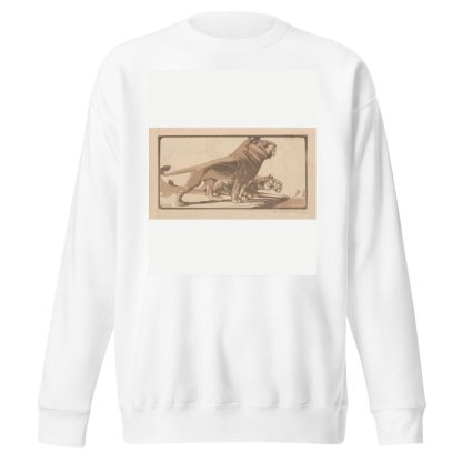 Lions by Bernard Willem Wierink Sweatshirt