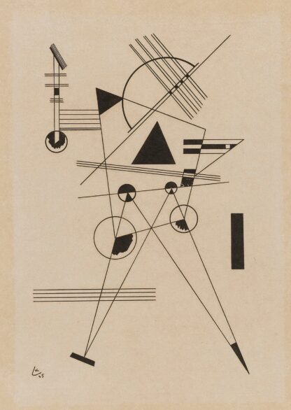 Lithographie No. 1 by Wassily Kandinsky