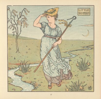 Little Bo-Peep by Walter Crane