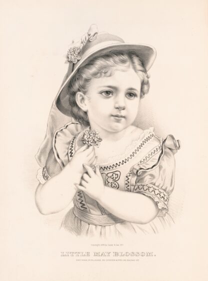 Little May blossom by Currier & Ives.