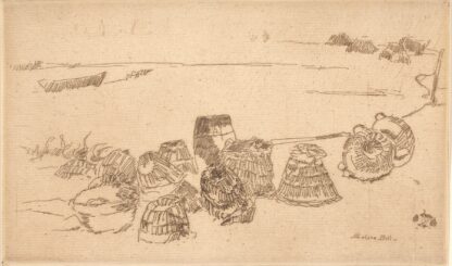Lobster pots by James Abbott McNeill Whistler