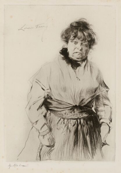 Louise France by Edgar Chahine