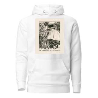 Love’s labours lost; I beseech you a word Act II Scene I by Byam Shaw Hoodie