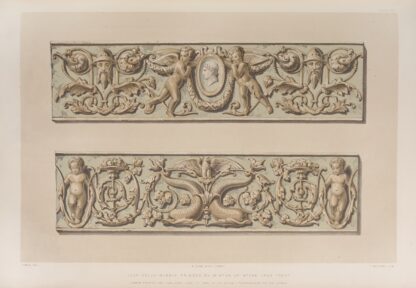 Luca-della-Robbia friezes by Matthew Digby Wyatt