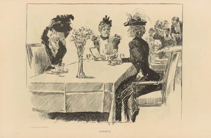Luncheon by Charles Dana Gibson