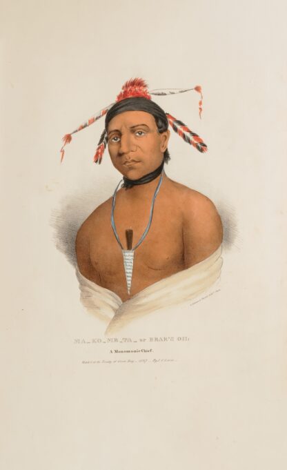 MA-KO-ME-TA or the Bear’s Oil; A Monomonie Chief by James Otto Lewis